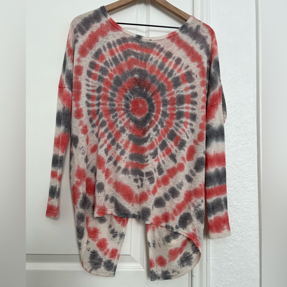 Vintage Havana Swirl Tie-Dye Top | S